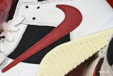 The Jordan Check Travis x FZ8117-101 Cut Scott 0705